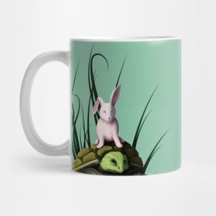 little riding rabbit Mug